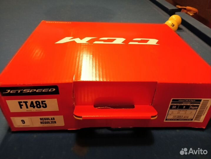 Коньки хоккейные CCM FT485 SR размер 9