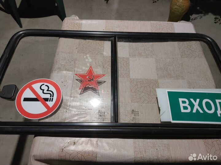 Стекло боковое на газель
