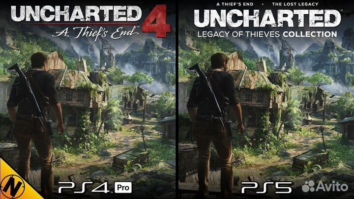 Uncharted 4 A Thief’s End, The Lost Legacy PS4/PS5