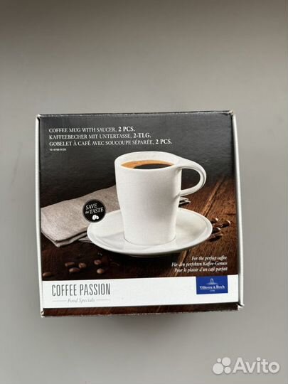 Кофейная пара Coffee Passion, Villeroy & Boch 2 пр