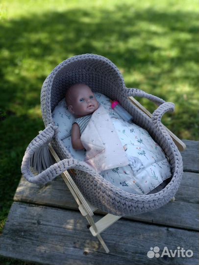 Кроватка люлька для куклы