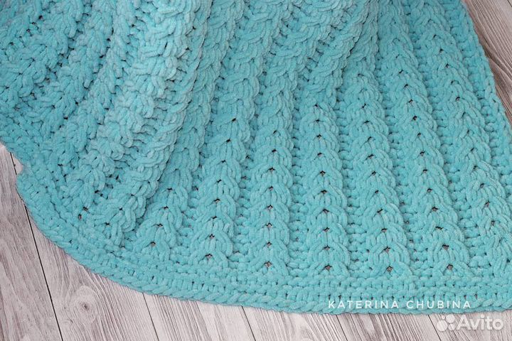 Плюшевый плед/покрывало