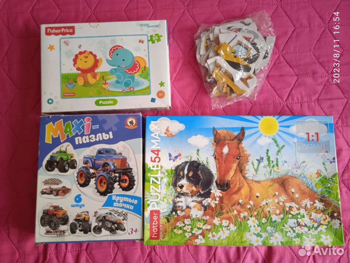 Игры, пазлы, лото, карточки