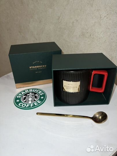 Кружка starbucks новая 310 мл