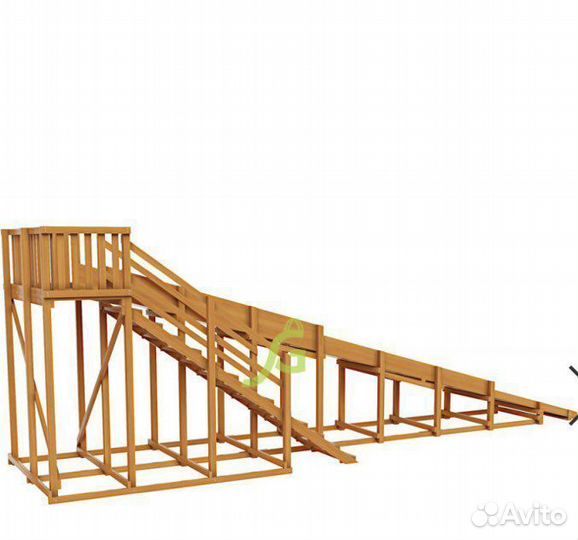 Зимняя горка