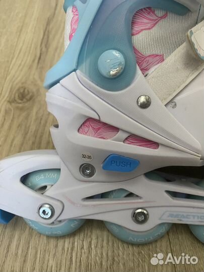 Роликовые коньки детские 32-35