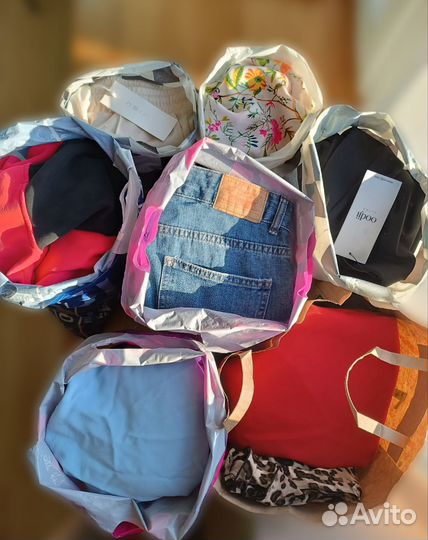 Много женских вещей пакетом новые и б/у