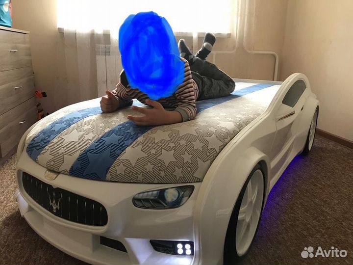 Детская кровать машина neo