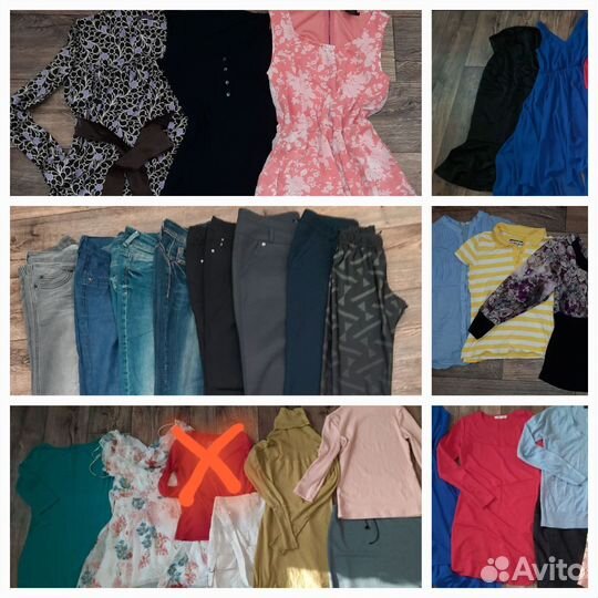 Два больших пакета вещей 42-44р, цена за всё