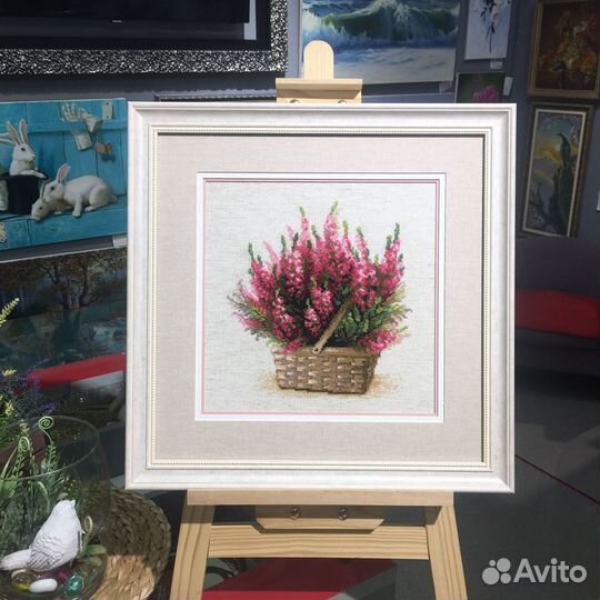 Картина вышитая крестом