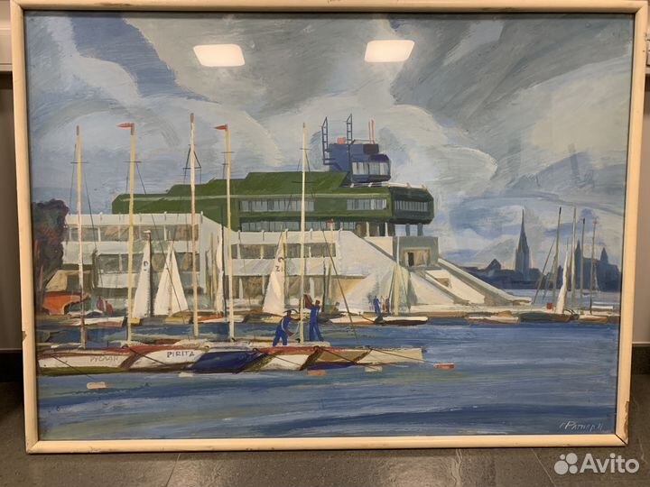 Картины темпера спорт реализм советского периода