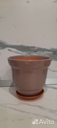 Горшок глиняный для цветов оптом