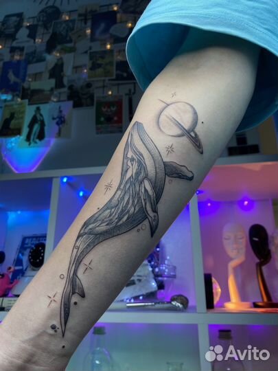 Татуировка/тату/художественная татуировка