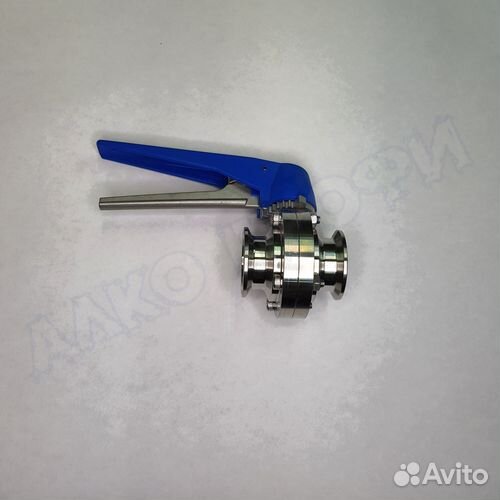 Кран бабочка 1,5 и 2 дюйма с плавной регулировкой