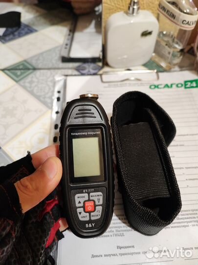 Толщиномер ET-777 с оцинковкой