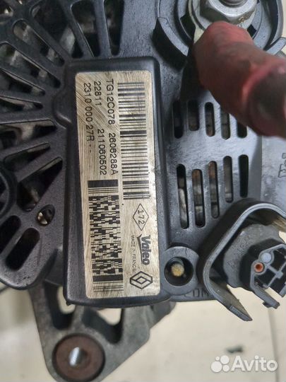 Генератор Renault Megane 3 2009, 2011