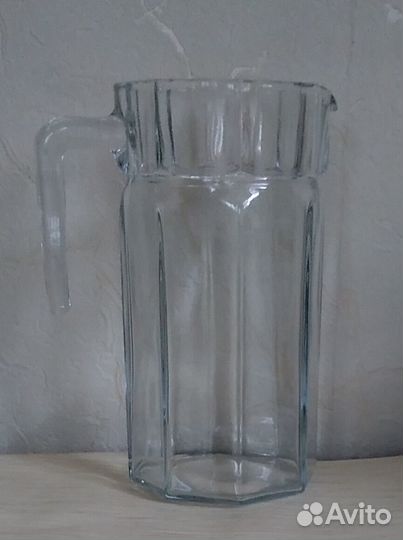 Графин (кувшин) Pasabahce (Турция)из стекла, новый