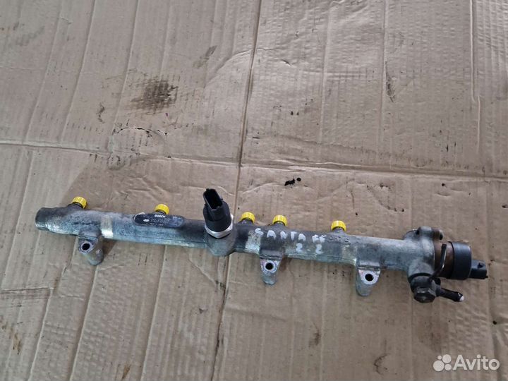 Топливная рампа 0445214075 hyundai Santa Fe