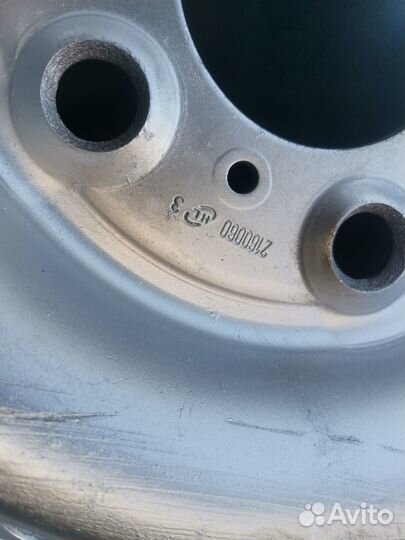 Запаска в сборе на Fiat Peugeot citroen