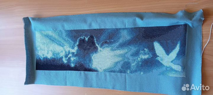 Готовые вышивки крестиком б/рамы от