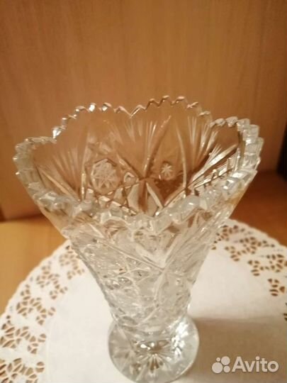 Ваза хрустальная СССР