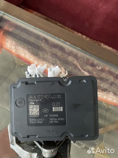 Блок ABC Mercedes W204 C-180 1.6 turbo 2013 года