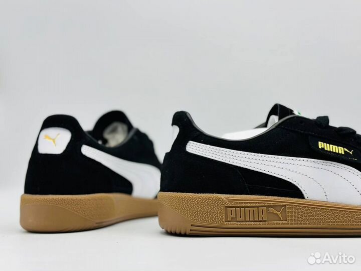 Puma, мужские, черная замша