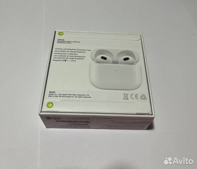 Беспроводные наушники apple airpods 3