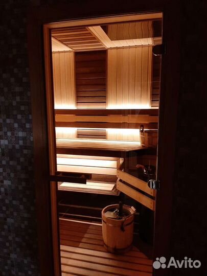 Баня. Загородний дом с русской баней и басейном