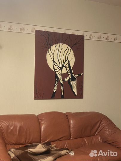 Картина акрилом