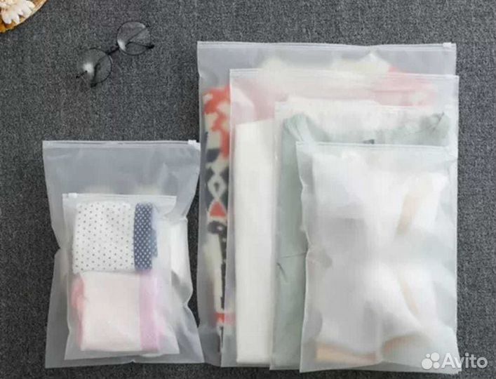 Пакеты зип лок с бегунком 30х40