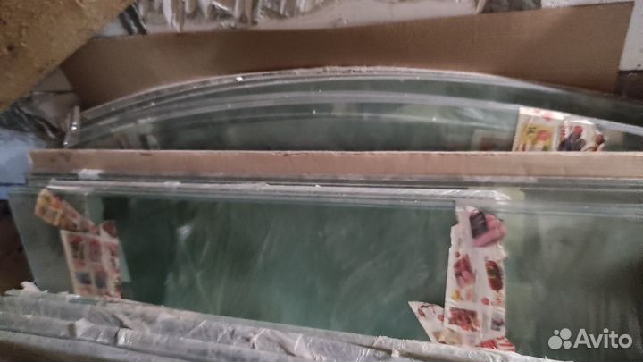 Полки стеклянные для стеллажей