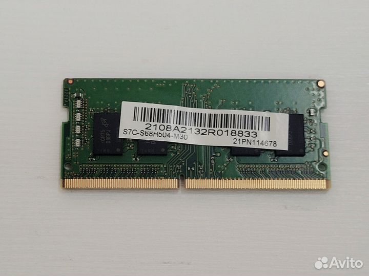Оперативная память DDR4 8Gb 3200MHz SO-dimm