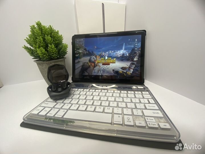 Игровой Android 10.1' планшет + игровые наушники