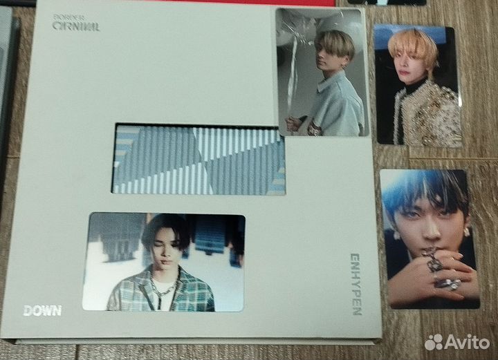 Альбомы/карты enhypen dark blood, border:carnival