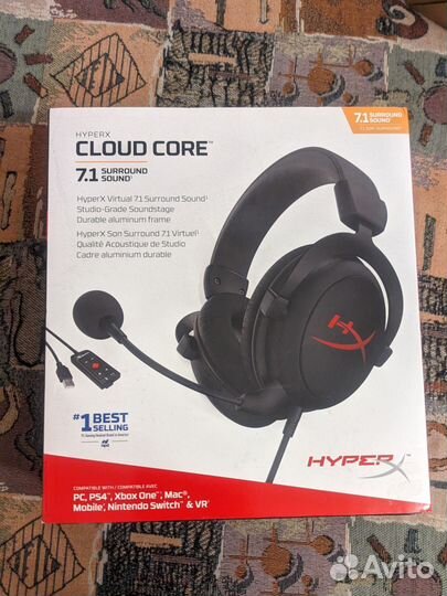 Наушники HyperX Cloud Core 7.1