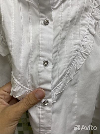 Блузка школьная 128