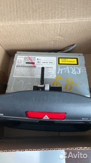 Магнитола штатная на Honda CRV 4+