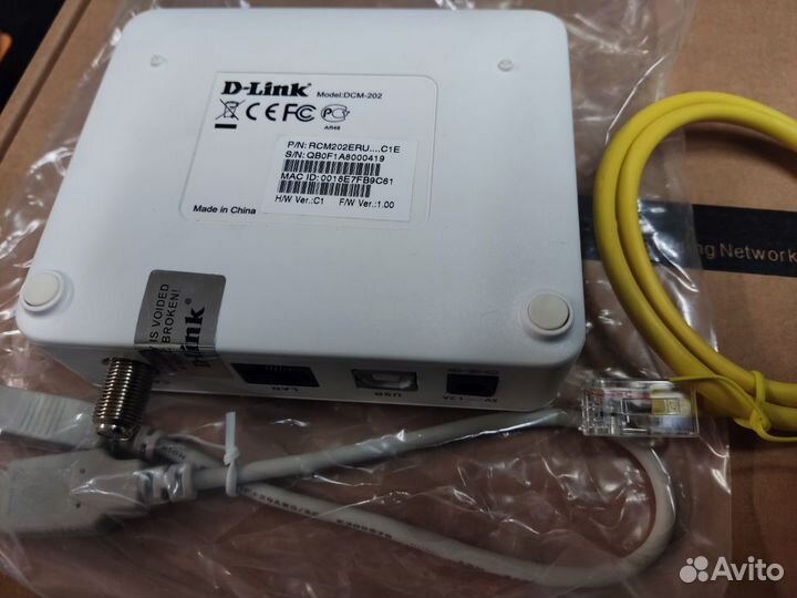 Кабельный модем D-Link DCM-202/RU/C