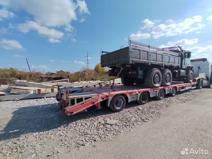 Услуги низкорамного трала