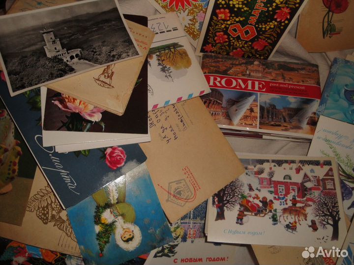 Коллекция открытки конверты
