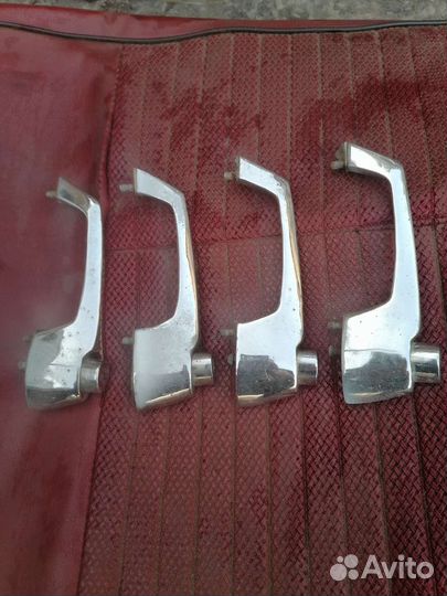 Дверные ручки на москвич 412 хром