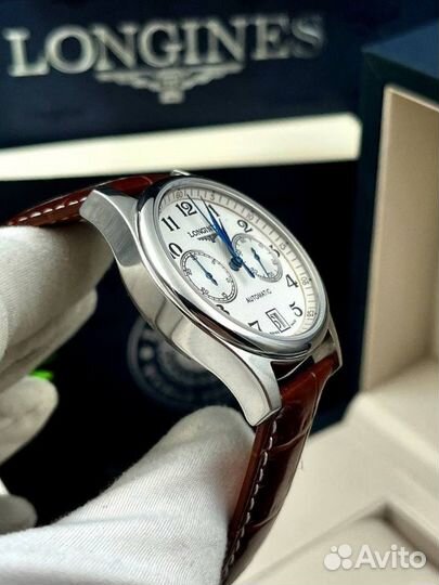 Премиальные мужские часы Longines кварцевые