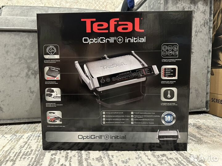 Электрогриль Tefal Optigrill+ Initial GC706D34