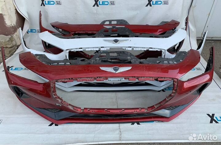 Передний бампер Hyundai Genesis G70 голый