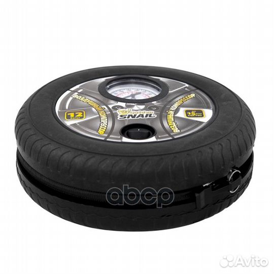 Компрессор автомобильный круглый Golden Snail G