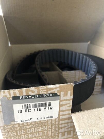 Renault ремень грм