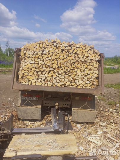 Дрова колотые