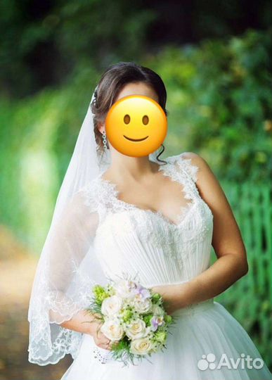 Свадебное платье пышное