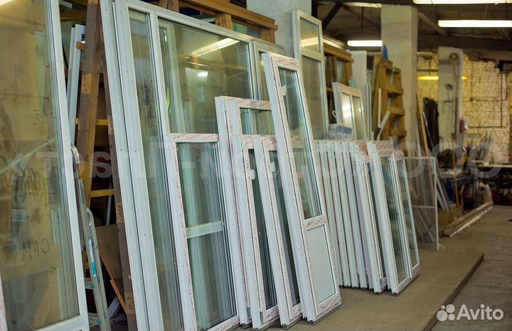 Пластиковое окно 1.5м/1.2м